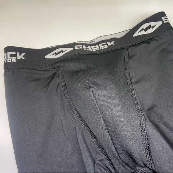 NWOT Shock Doctor Compression Shorts with Protective Bio-Flex Cup Sz Small - Picture 2 of 7